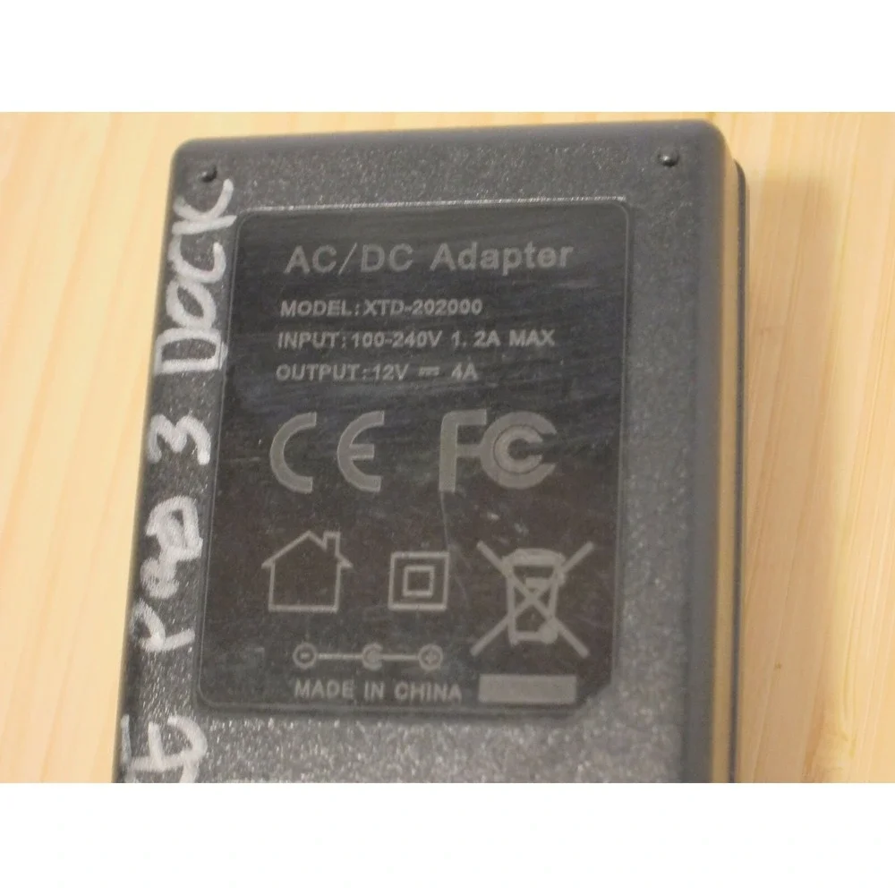12V 4A 48W Charger Power for Microsoft Surface Pro‎ 3 Docking Station 1664 1627